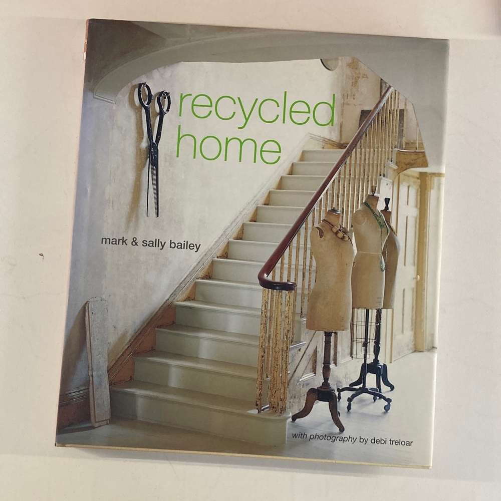 recycled home (hardcover book)